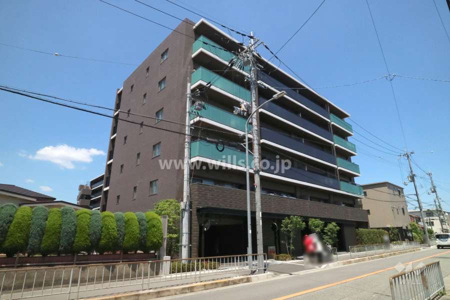 ジークレフ池田石橋の外観（南西側から）