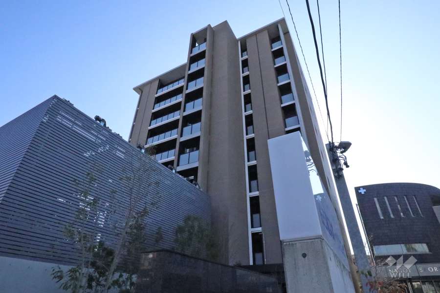プラセシオン桜山の外観（北側から）