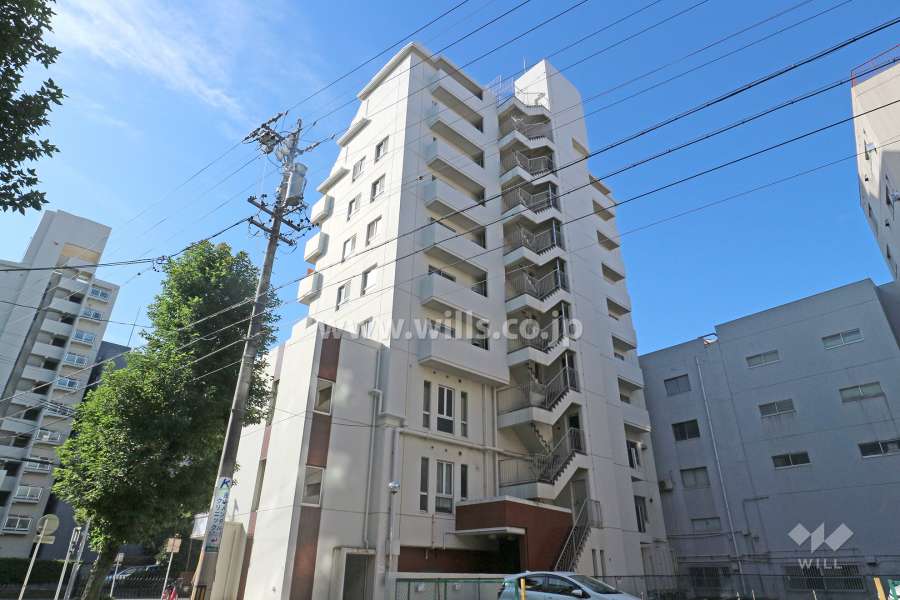 ジャルダンシャポーの外観（北東側から）