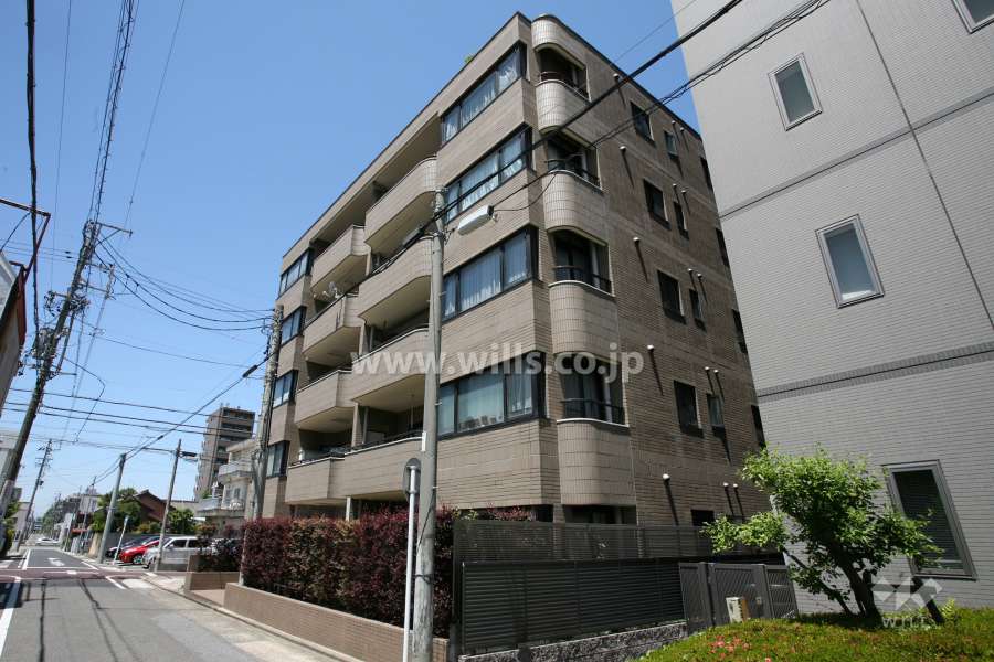 アーサドール桜山の外観(南東側から)