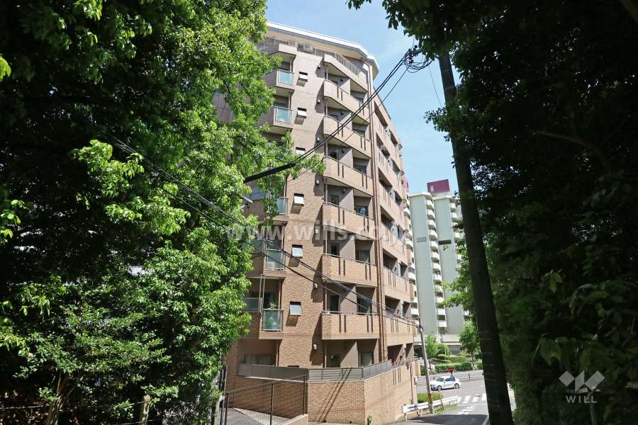 ファミール山手通の外観(北西側から)