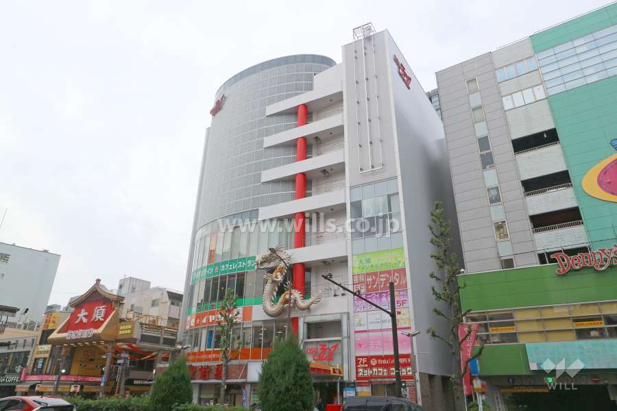 コラボシティ大須の外観（北東側から）