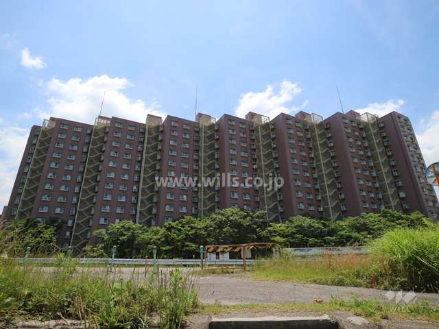 矢田川パークハウスC棟の外観（北側から）