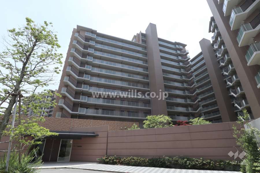 六甲アイランドCITY-W7Residenceの外観（北側から）