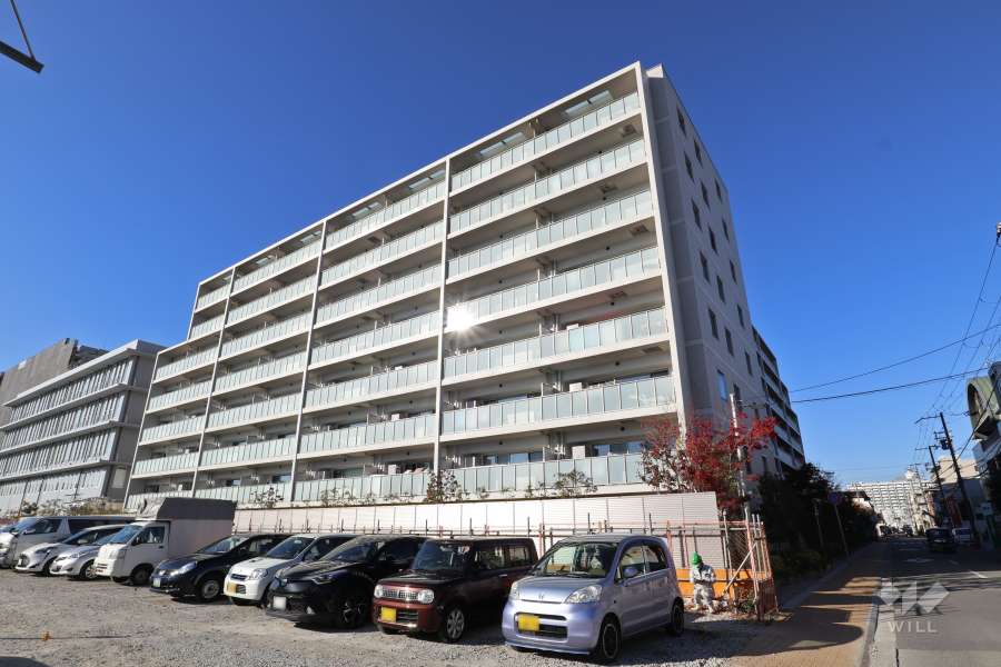 ザ・パークハウス塚口の外観(南東側から)