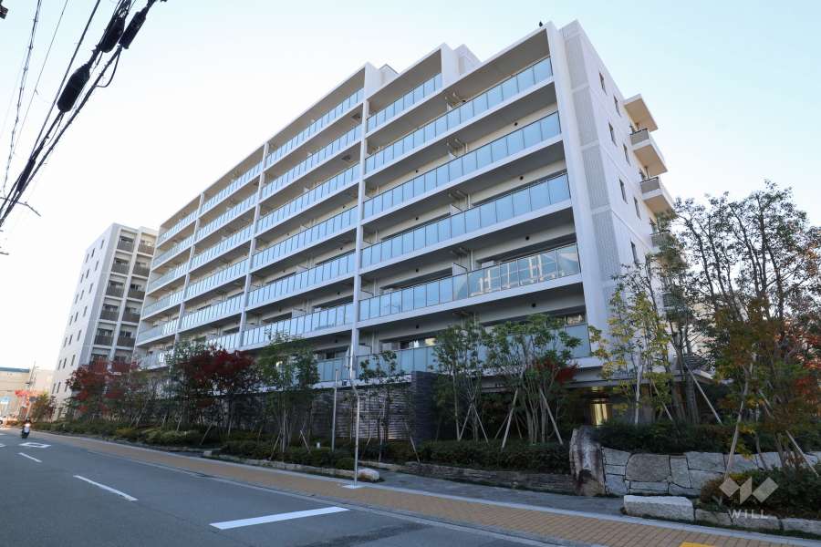 ザ・パークハウス塚口の外観(北東側から)