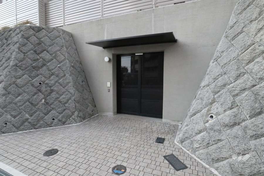 駐輪場の出入り口