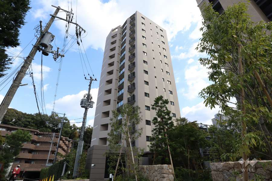 グランレ・ジェイド高槻天神の外観（北西側から）