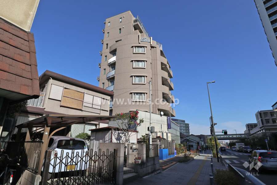 セントコージア古曽部の外観(南西側から)