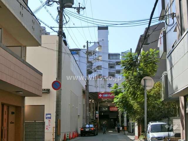 ロイヤル甲南の外観(東側から)
