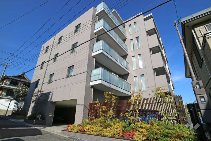 ワコーレ甲南山手森南町の外観（南西側から）
