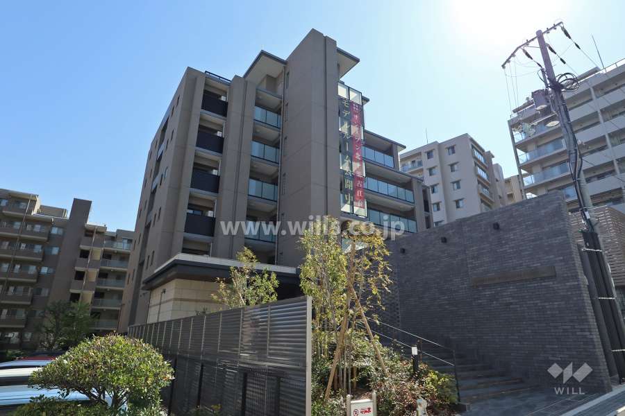 サンメゾン北千里古江台の外観（北東側から）