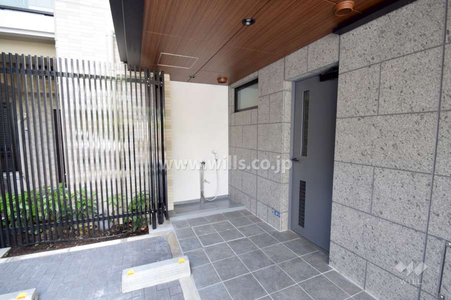 ペット足洗い場