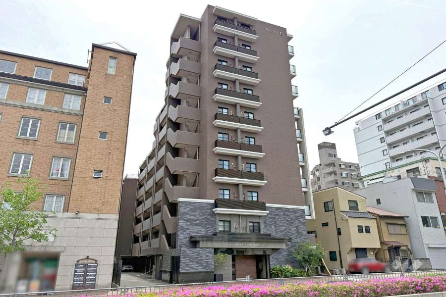 エヌヴィ六甲森後町の外観（北東側から）