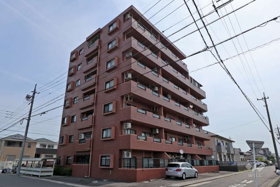 メダリオン春日井3の外観（南西側から）