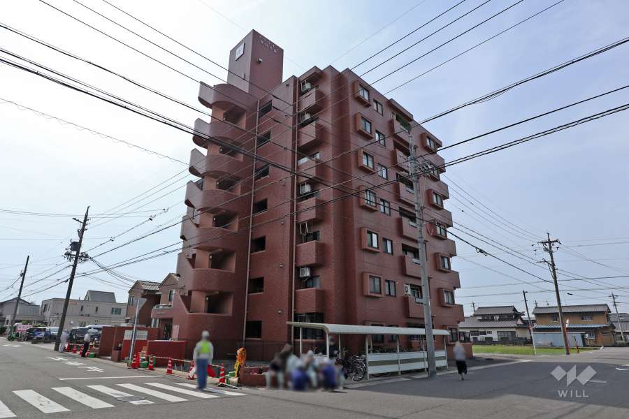 メダリオン春日井3の外観（北西側から）