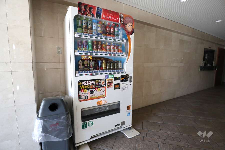 敷地内にある自販機