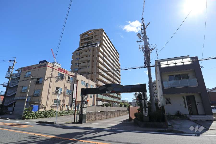 ライオンズガーデン春日井北の外観(北西側から）