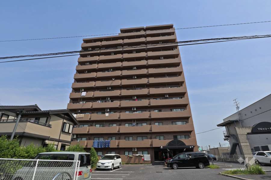 プロッシー春日井の外観(南西側から)
