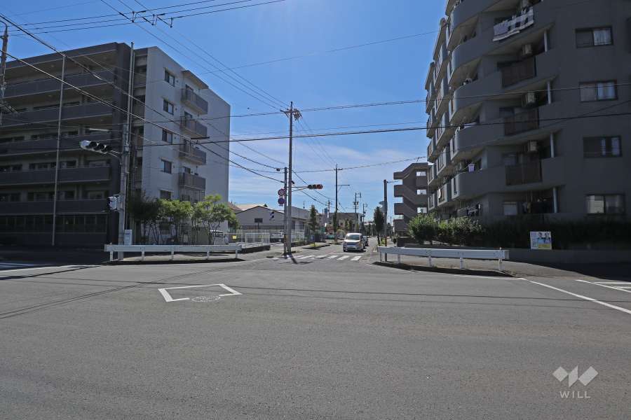 敷地西側道路