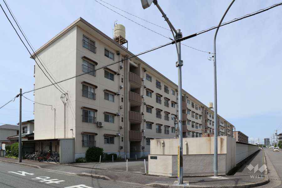 第2小野ハイツの外観（北東側から）