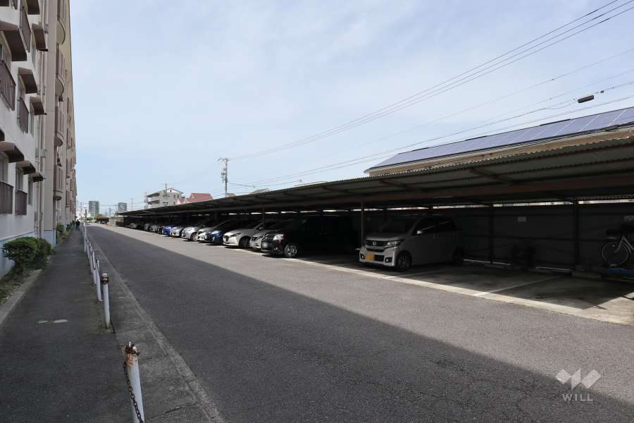 敷地内駐車場（屋外平面式・屋根付き）