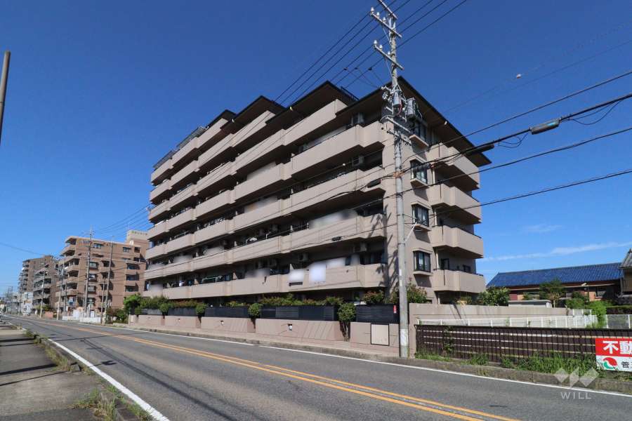 グローリアス春日井関田町の外観(南東側から）