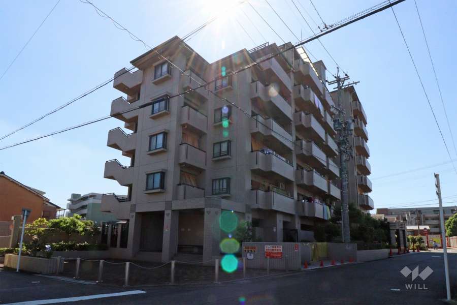 グローリアス春日井関田町の外観(北西側から）