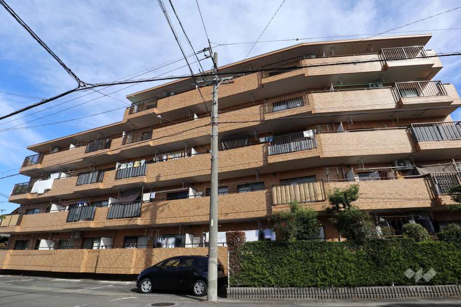 マンションの外観（南側から）