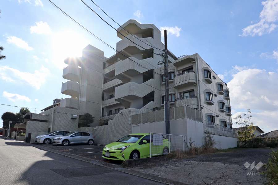 マンションの外観（北側から）