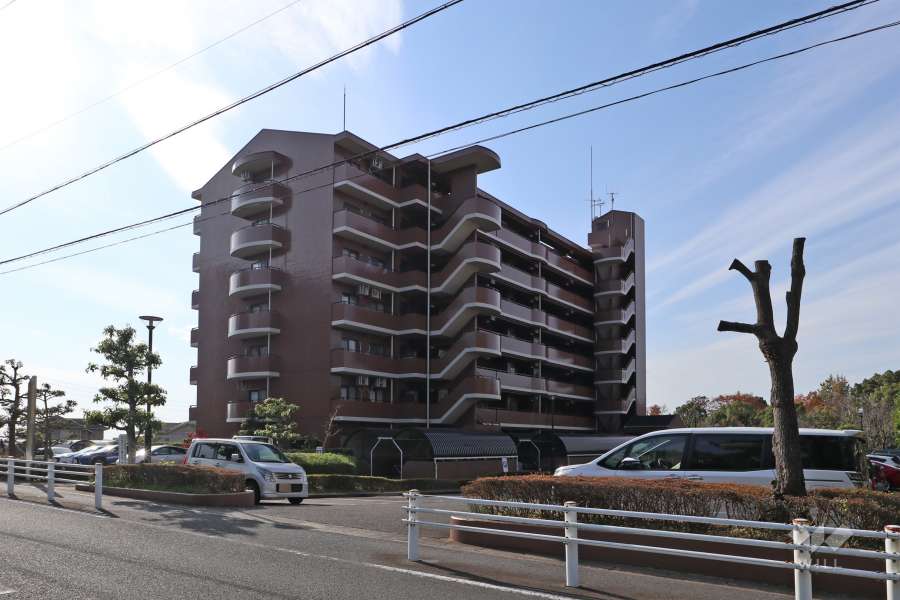 サンハイツたかくらB棟の外観(北東側から）