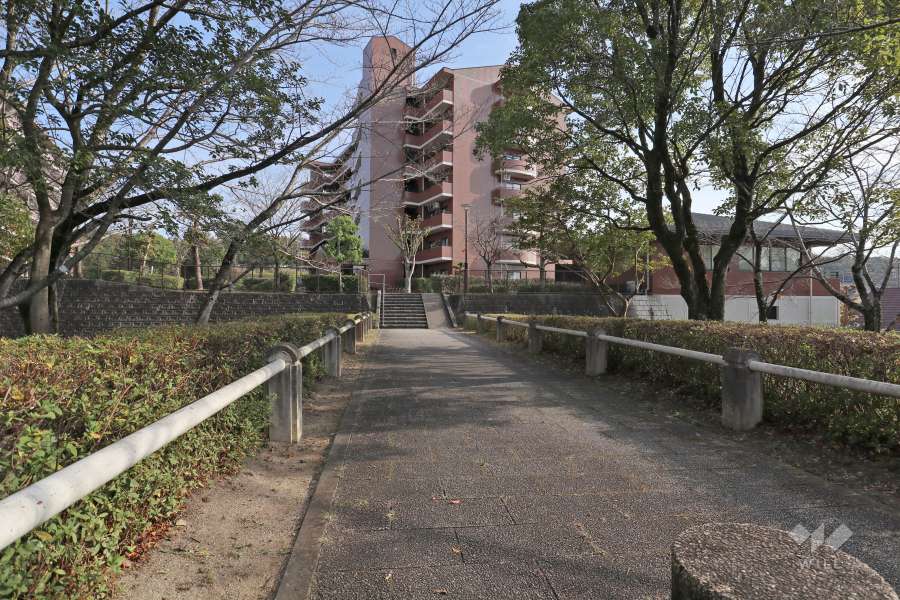 マンションの出入り口