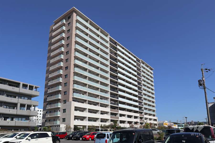 グランフォーリア高蔵寺の外観（南西側から）