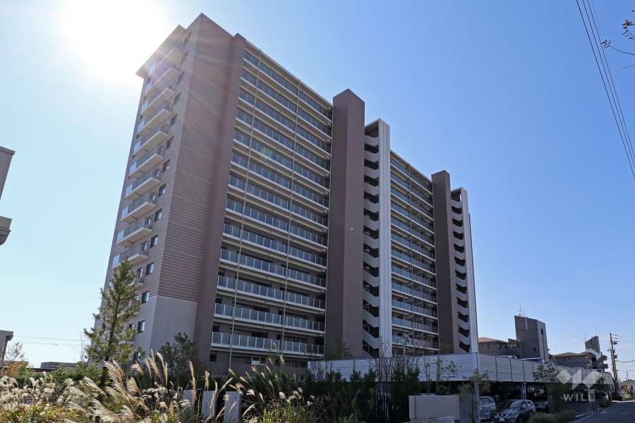 グランフォーリア高蔵寺の外観（北西側から）