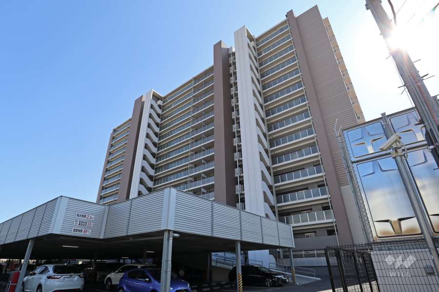 グランフォーリア高蔵寺の外観（北東側から）