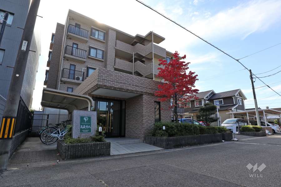 プリンスハイツ高蔵寺北の外観(北東側から）