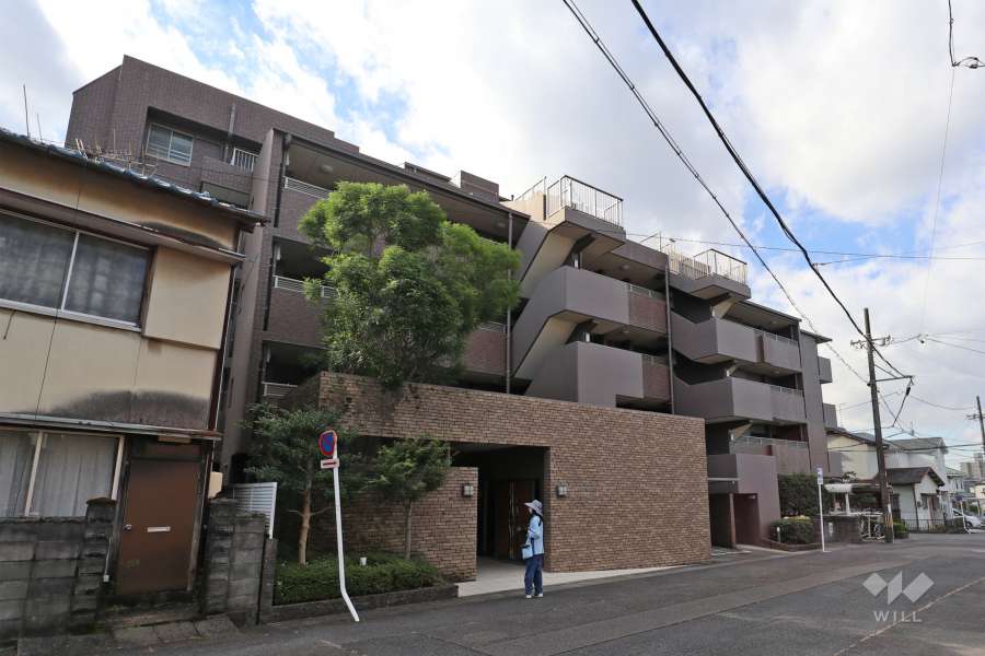 グランステイツ高蔵寺の外観（北東側から）