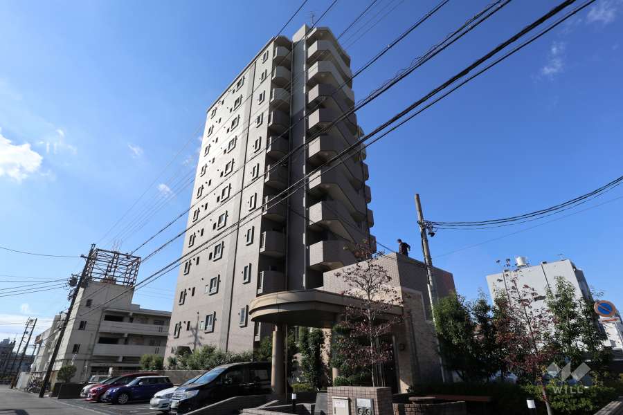 ソフィア高蔵寺ステーションタワーの外観（北東側から）