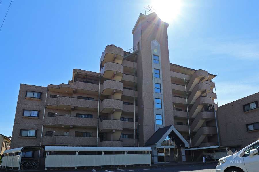 カーサ日新篠木の外観（北側から）