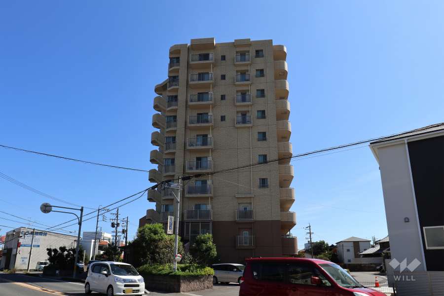 カルティア篠木の外観）（北西側から）