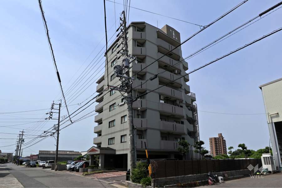 アメニティ春日井町の外観（北東側から）