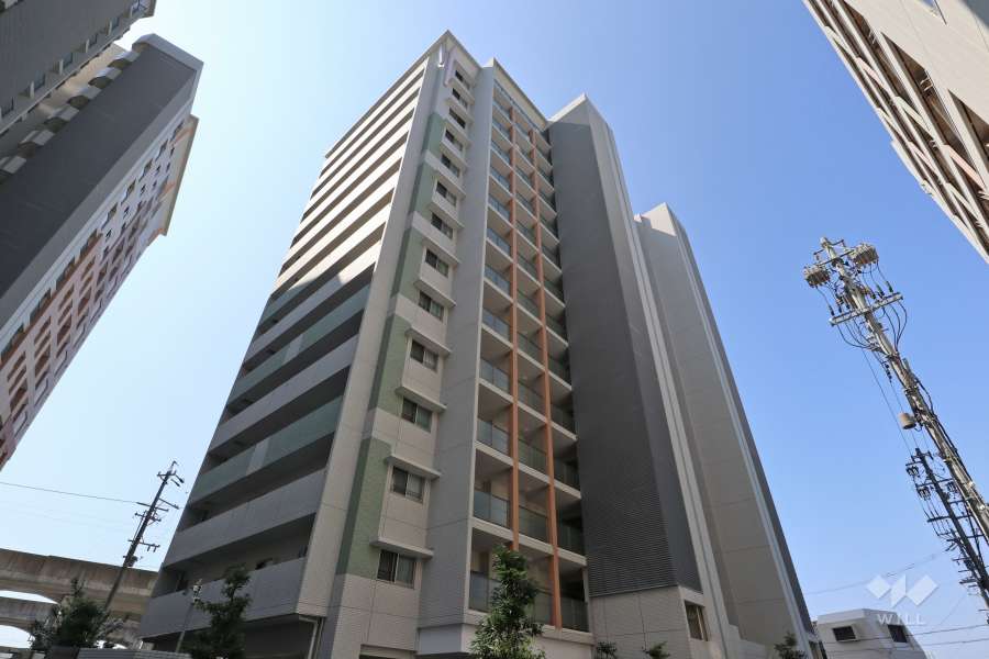 マンションの外観（北側から）