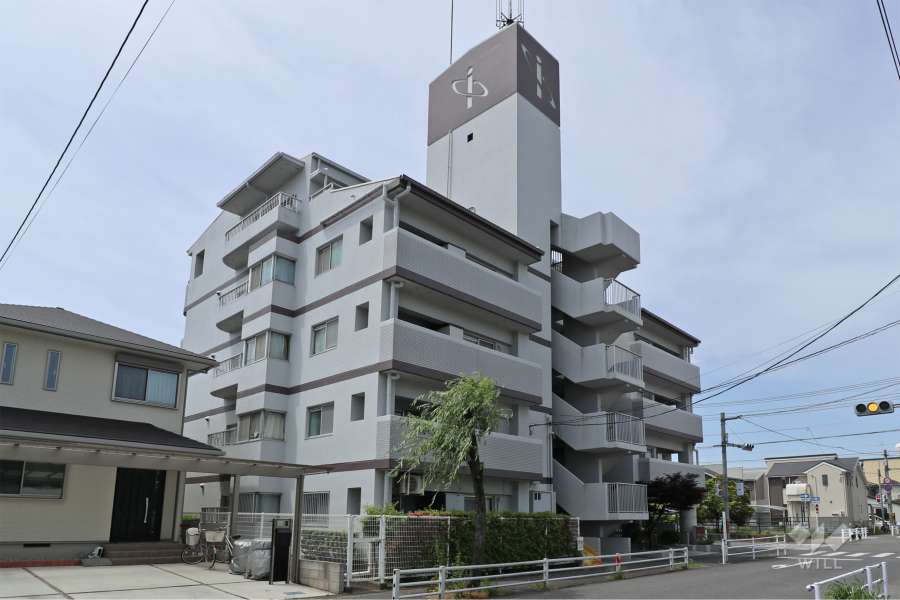アメニティ小野町の外観（北東側から）