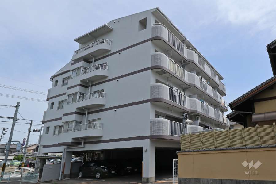 アメニティ小野町の外観（南西側から）