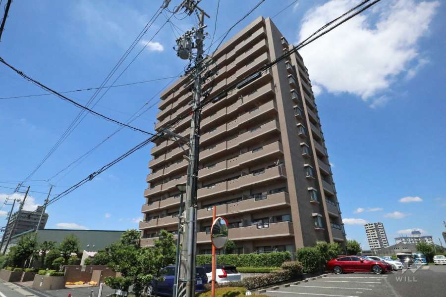 コープ野村春日井南2の外観（南東側から）