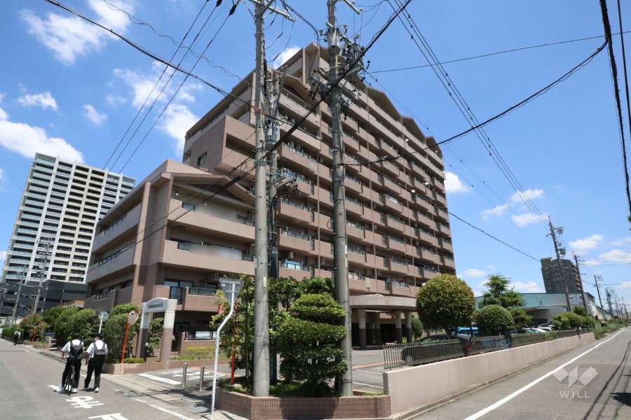 サンハウス春日井駅の外観(南西側から）