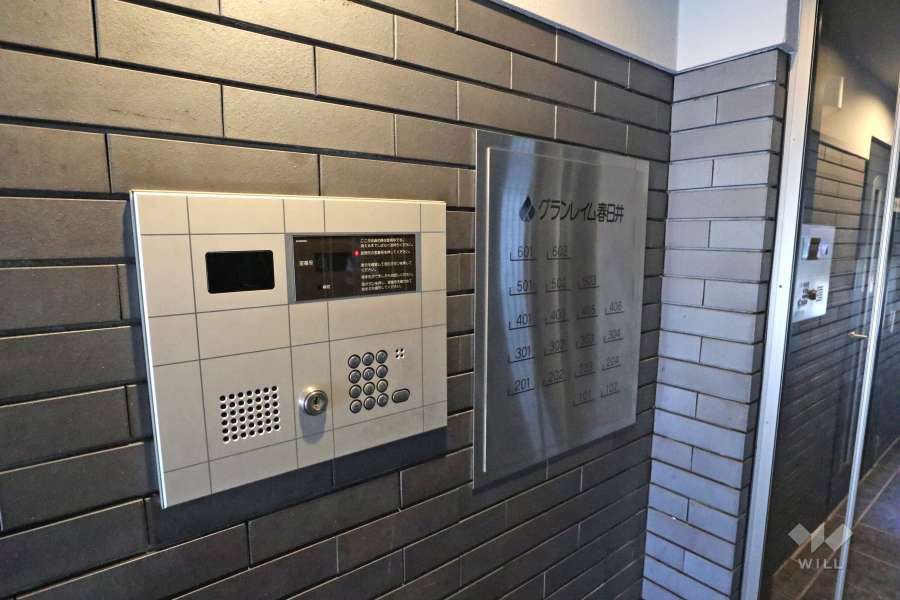 オートロックの操作盤