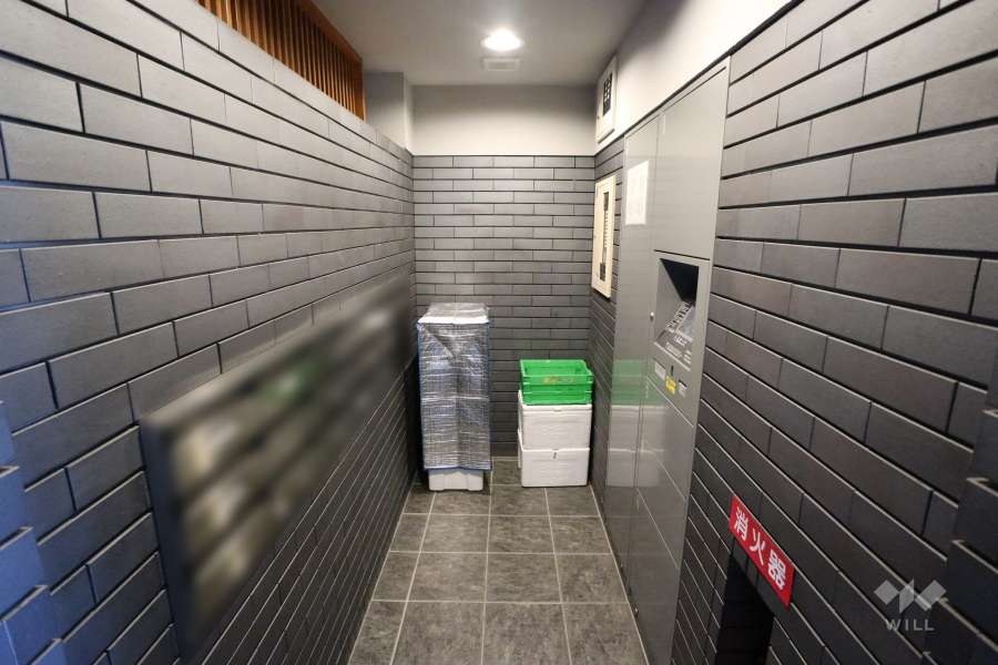 共用ポストと宅配ボックス