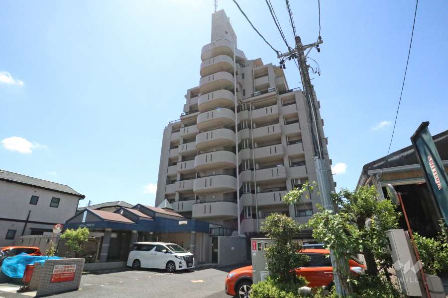 グローリアス春日井上条町の外観(北西側から）