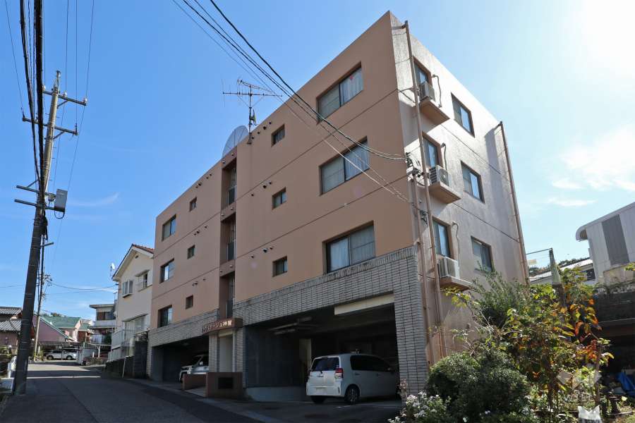 プチヴィラージュ神屋の外観（北西側から）